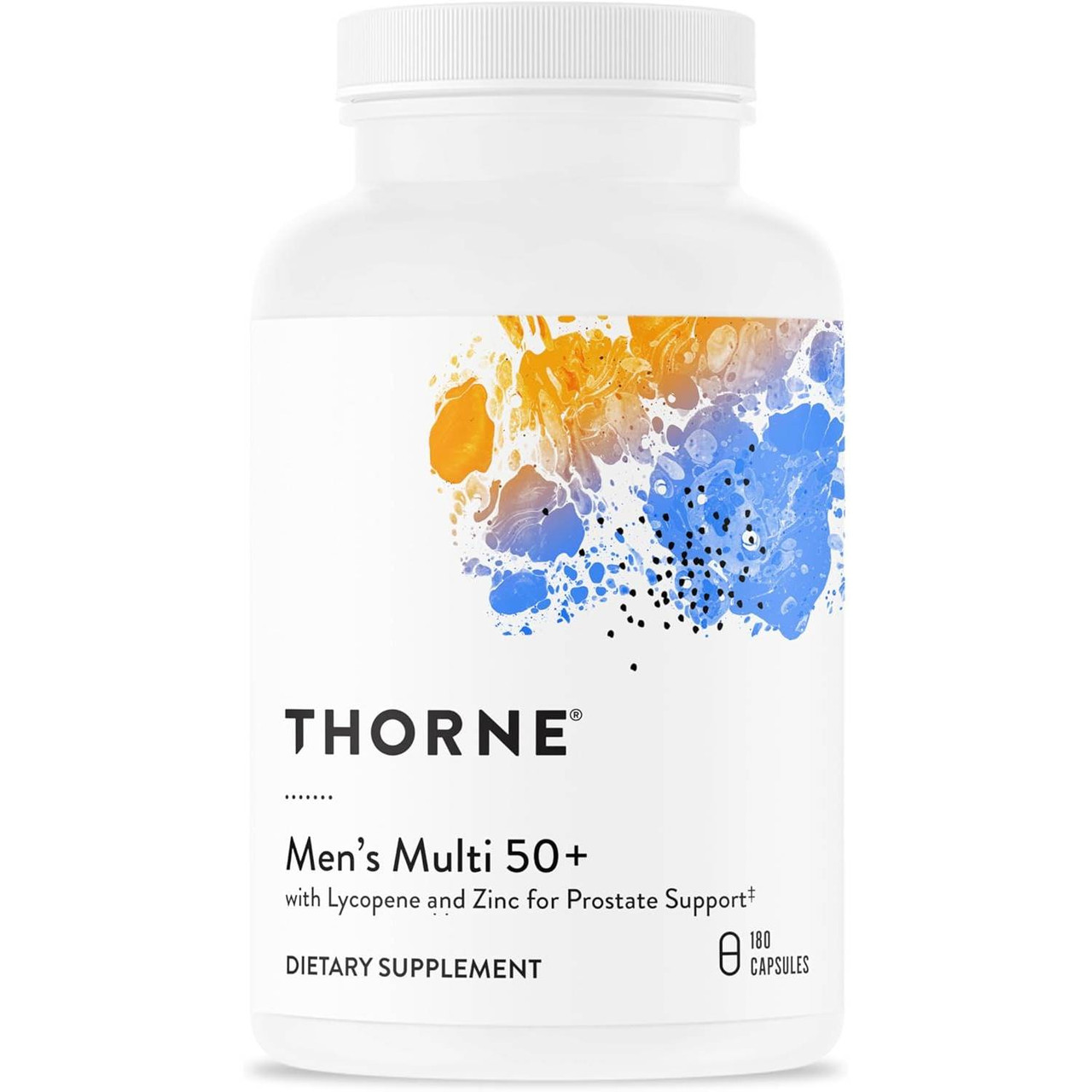 Thorne Men's Multi 50+ (with Lycopene and Zinc) - 180 Capsules