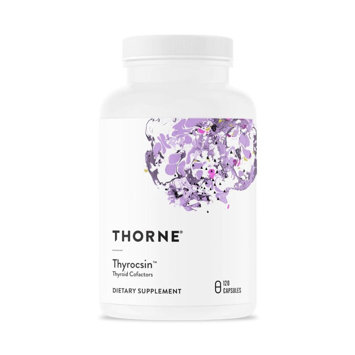 Thorne Thyrocsin Thyroid Cofactors - 120 Capsules 40$