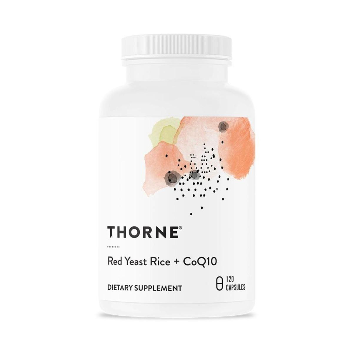 Thorne Red Yeast Rice CoQ10 - 120 Capsules 46$