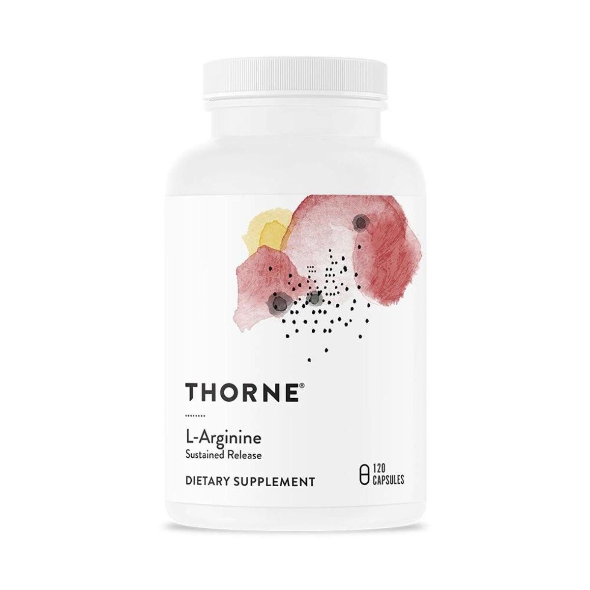 Thorne L-Arginine Sustained Release - 120 Capsules 44$