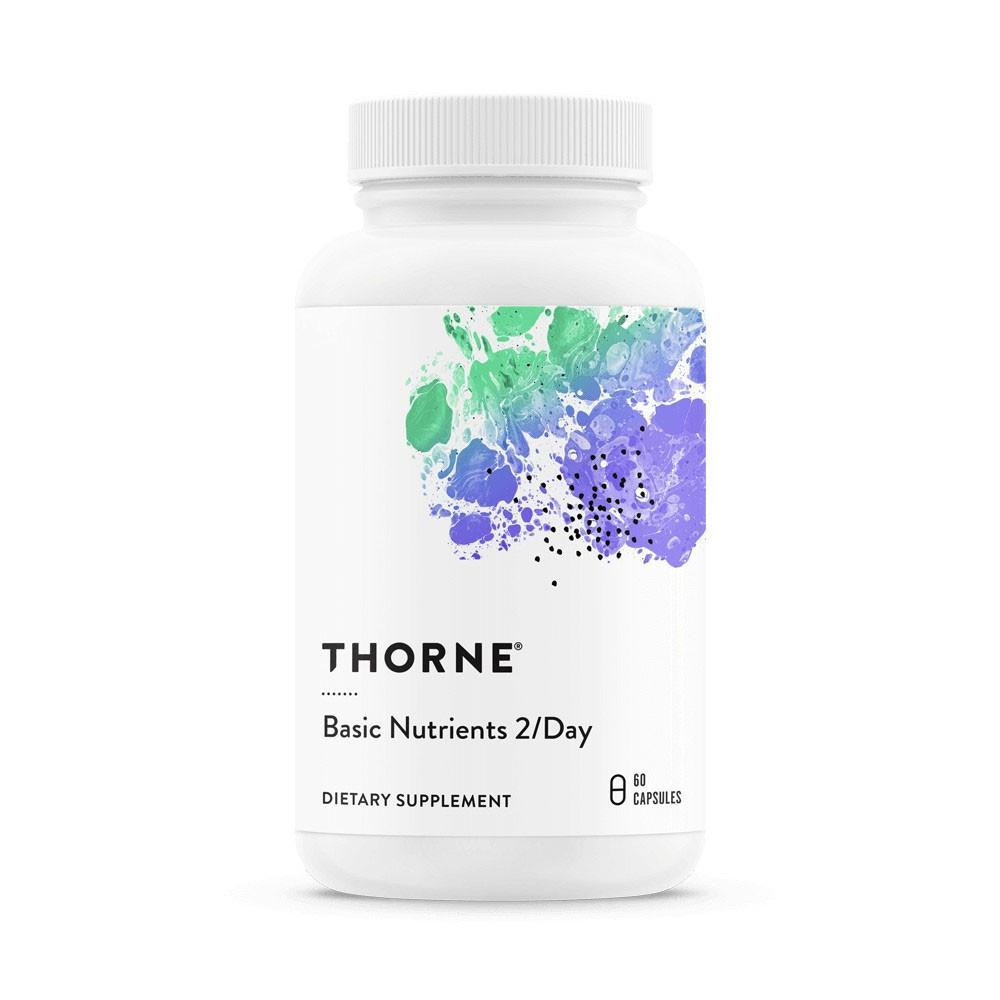 Thorne Basic Nutrients 2/Day - NSF Certified for Sport - 60 Capsules