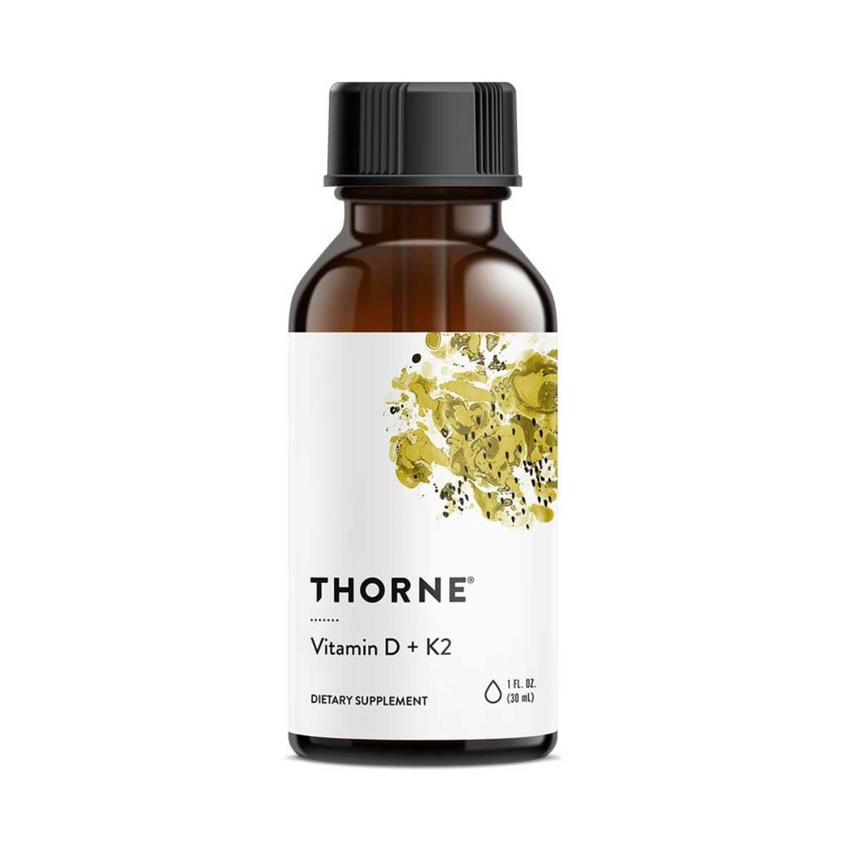 Thorne Vitamin D + K2 - 1 fl oz