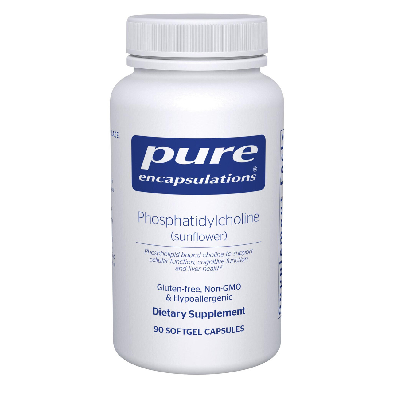 Pure Encapsulations Phosphatidylcholine - 90 Softgel Capsules