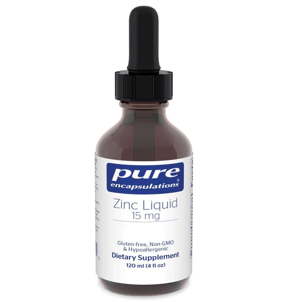 Pure Encapsulations Zinc Liquid 15mg - 120 Milliliters 44$