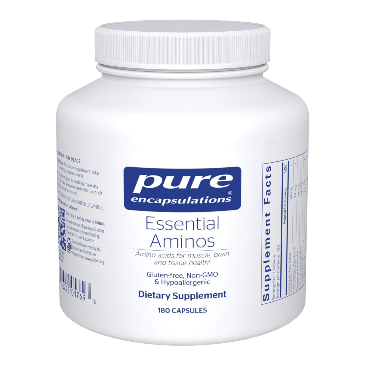 Pure Encapsulations Essential Aminos - 180 Capsules