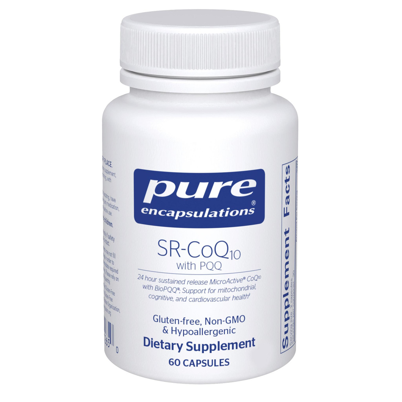 Pure Encapsulations SR-CoQ10 with PQQ - 60 Capsules