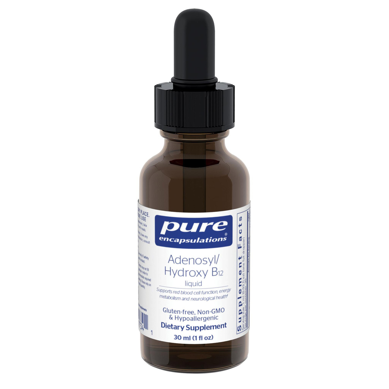 Pure Encapsulations Adenosyl/Hydroxy B12 Liquid - Milliliters