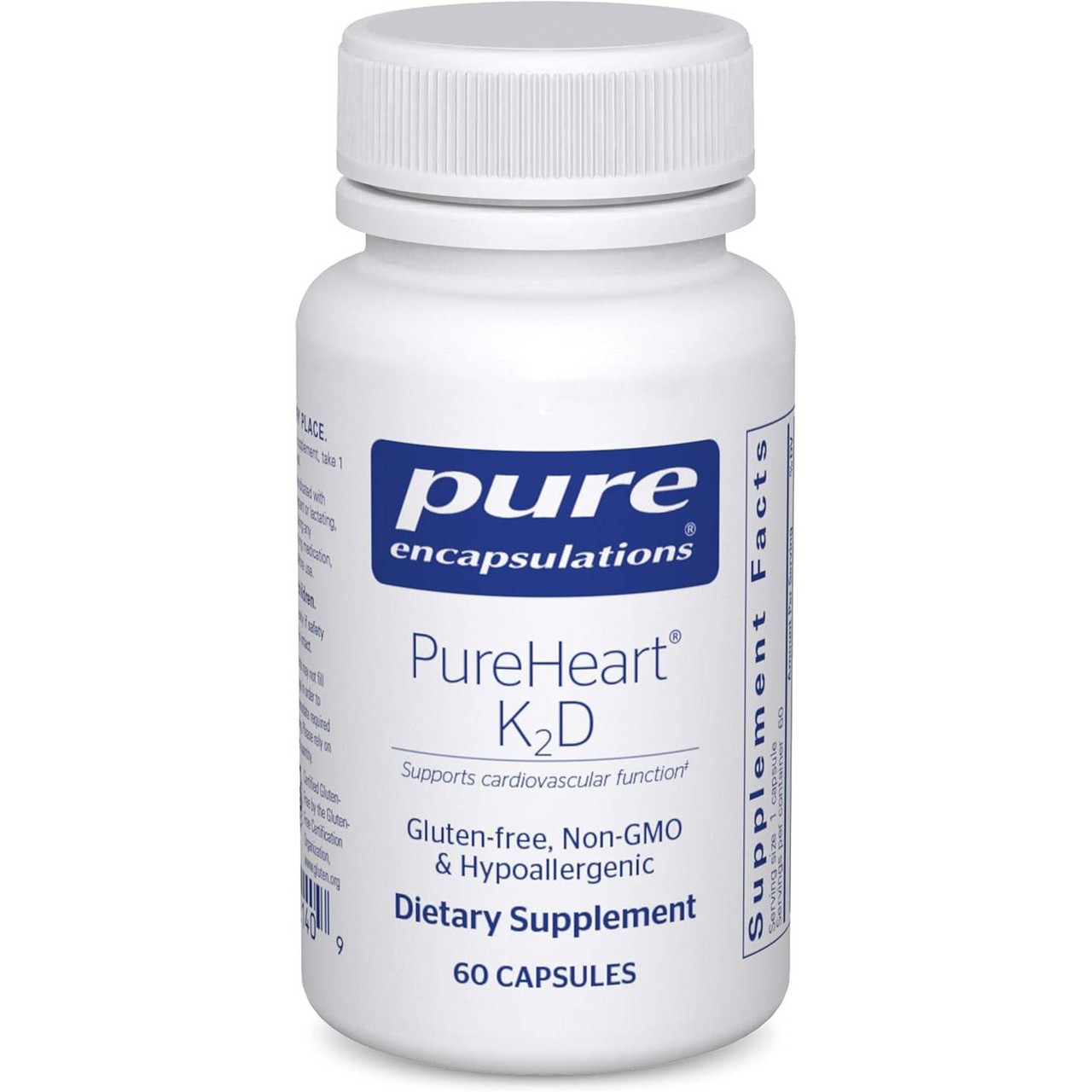 Pure Encapsulations PureHeart K2D - 60 Capsules 47$