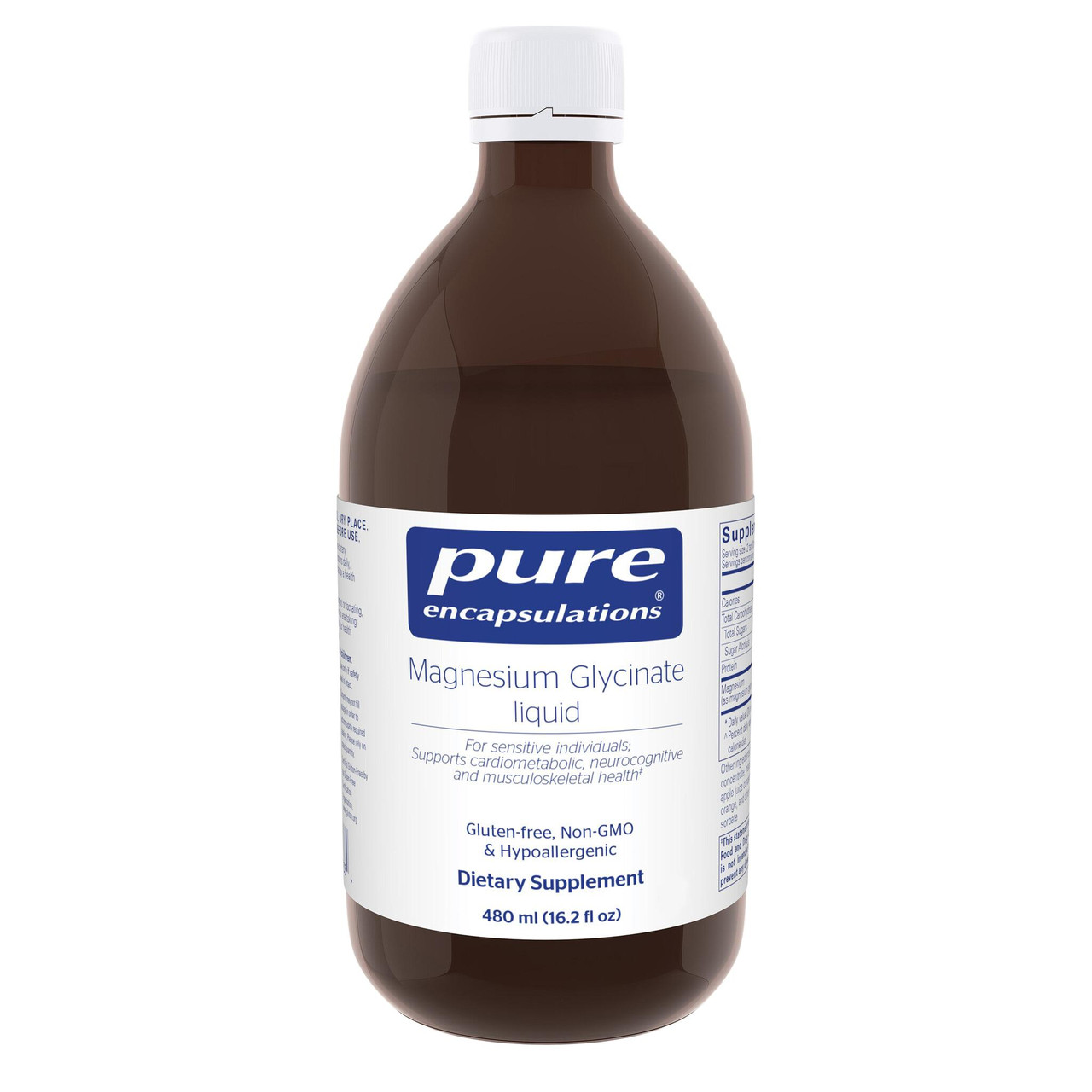 Pure Encapsulations Magnesium Glycinate Liquid - Milliliters