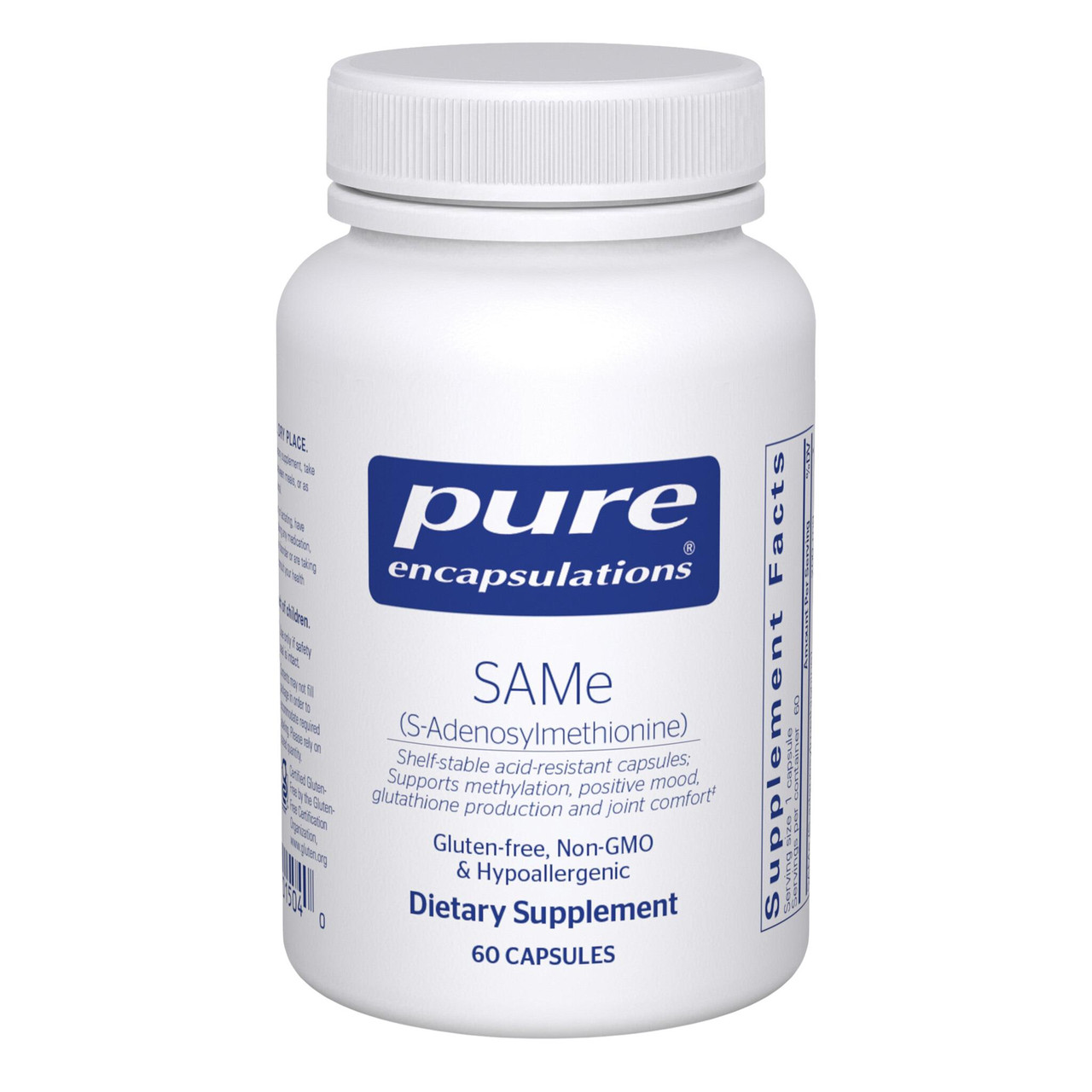 Pure Encapsulations SAMe - 60 Capsules