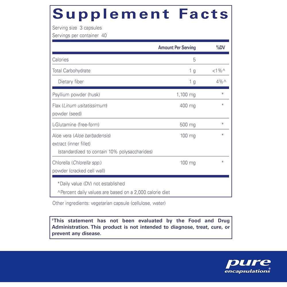 Pure Encapsulations GI Fortify Capsules - 120 Capsules