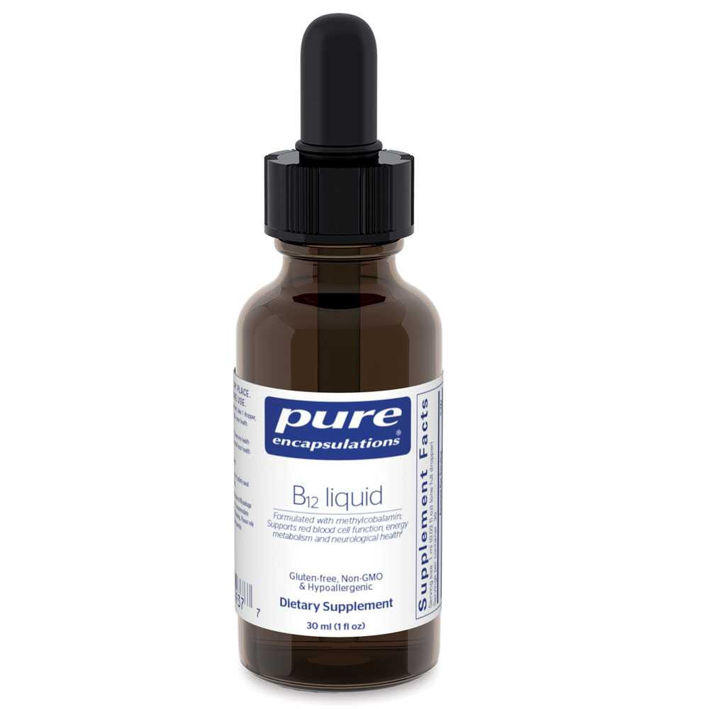 Pure Encapsulations B12 Liquid - 30 Milliliters 21$