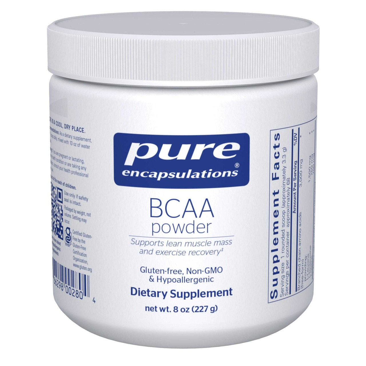 Pure Encapsulations BCAA Powder - Grams