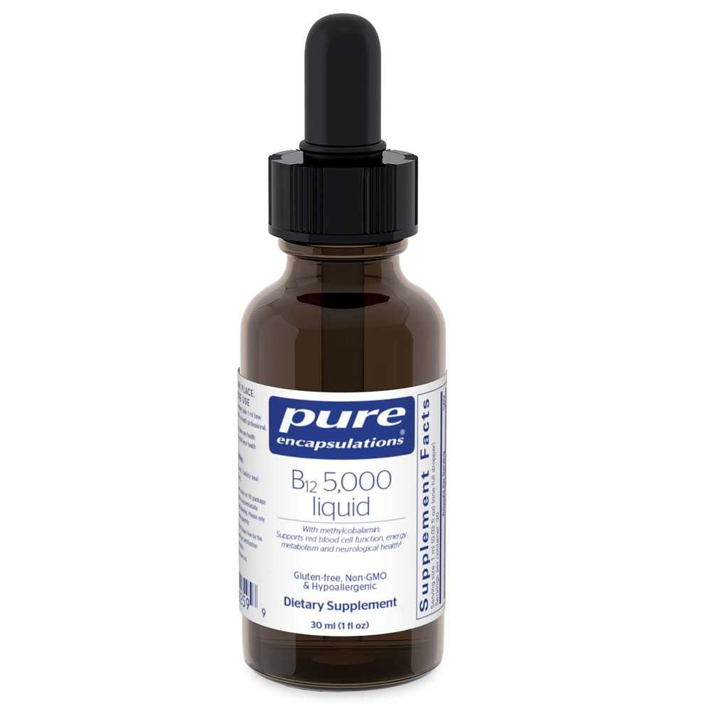 Pure Encapsulations B12 5000 Liquid - Milliliters