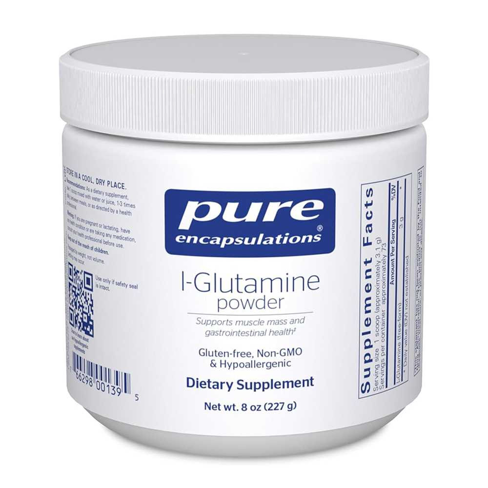 Pure Encapsulations L-Glutamine Powder - Grams