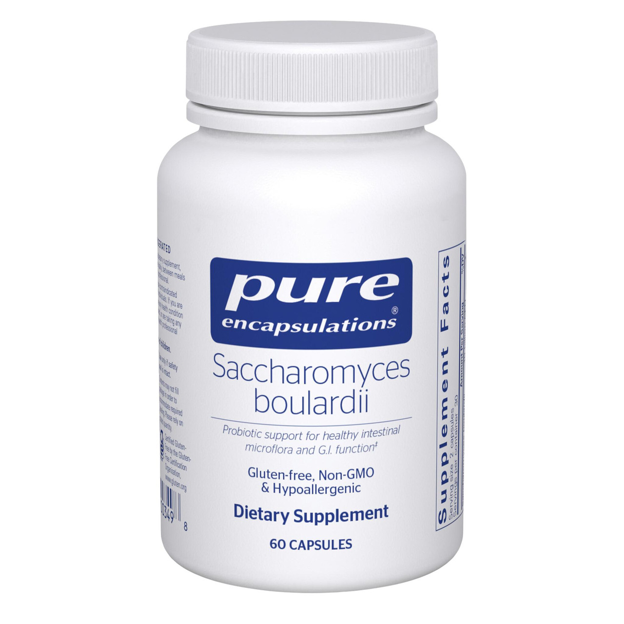 Pure Encapsulations Saccharomyces Boulardii - 60 Capsules
