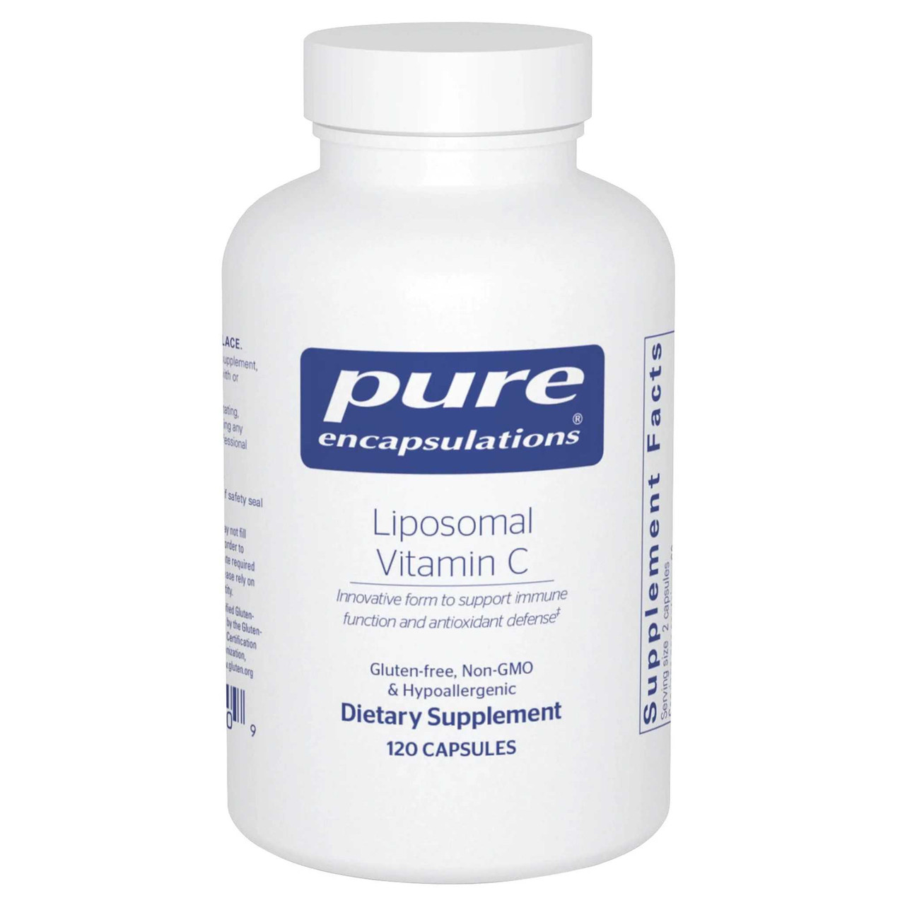 Pure Encapsulations Liposomal Vitamin C - 120 Capsules