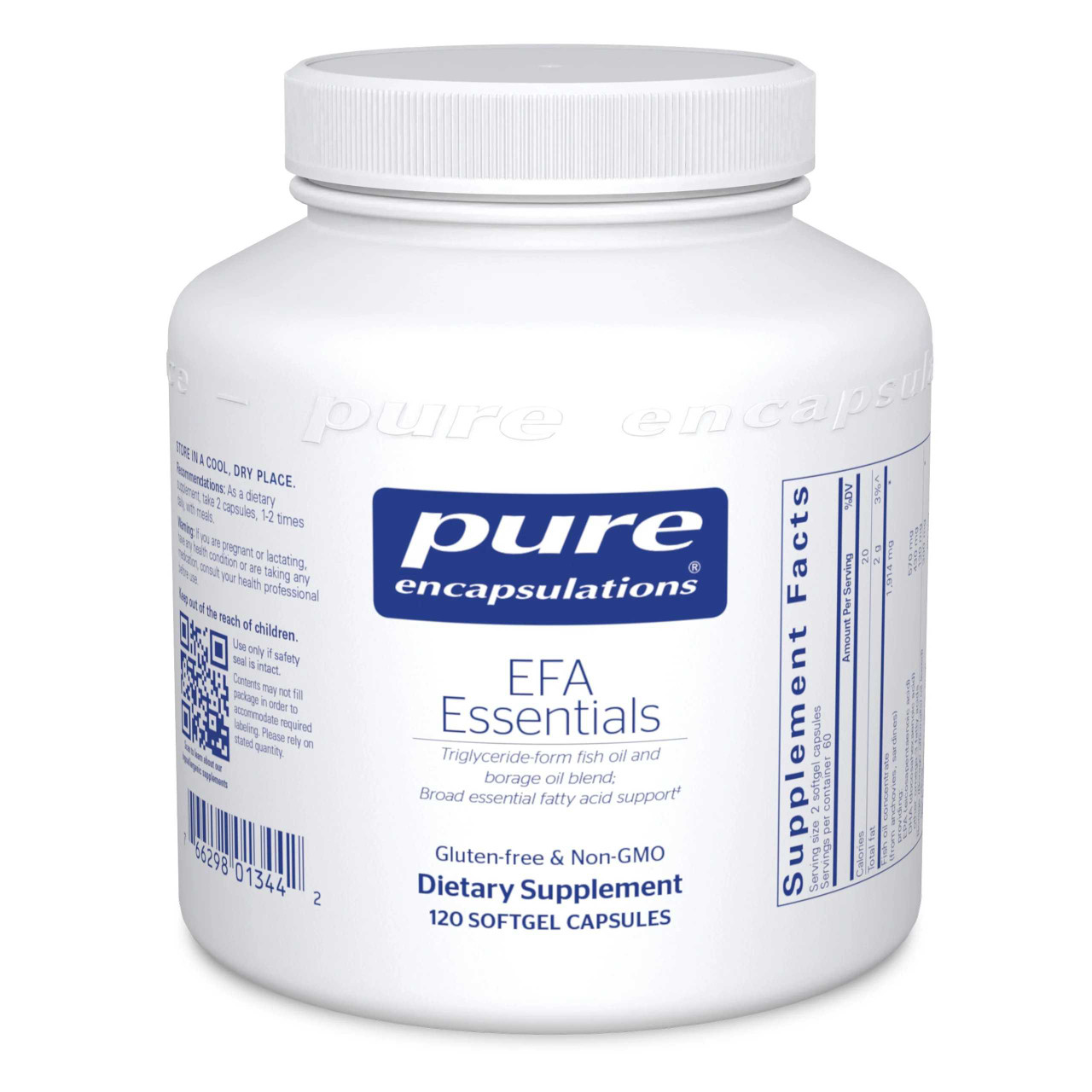 Pure Encapsulations EFA Essentials - 120 Softgels
