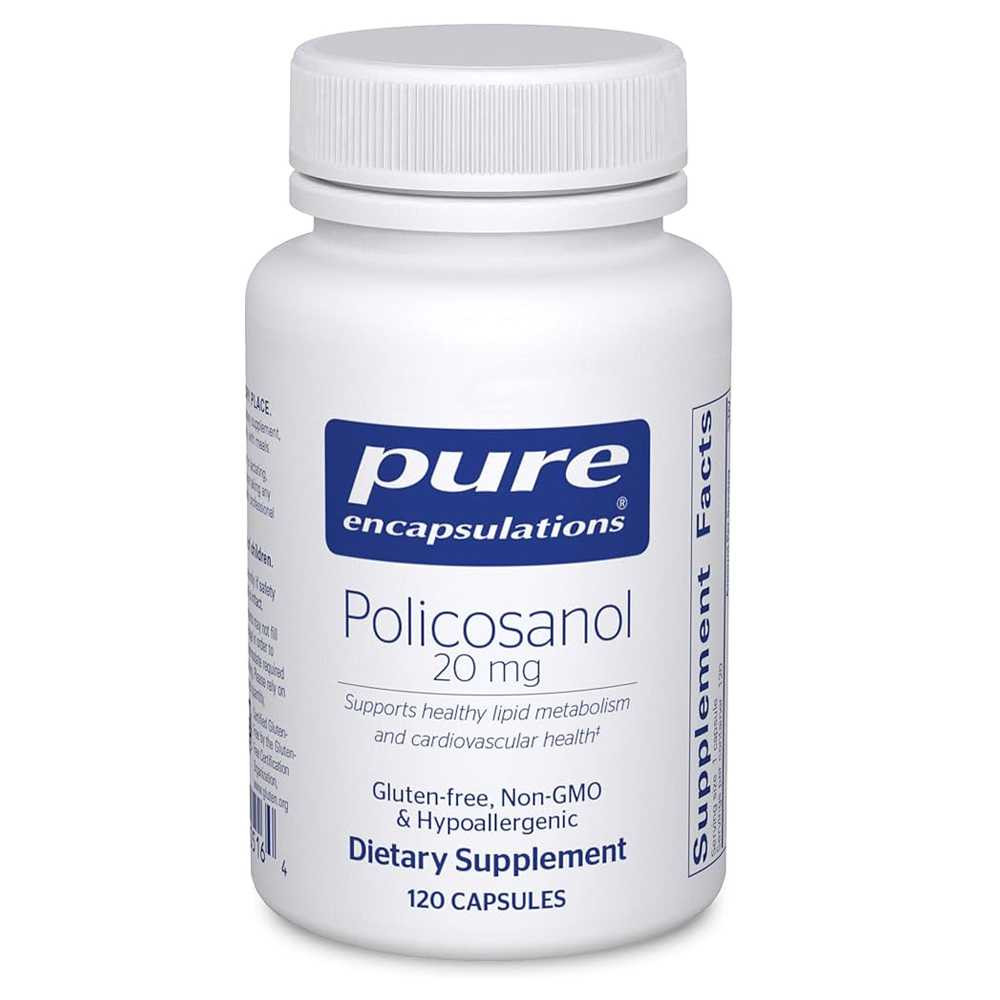 Pure Encapsulations Policosanol - 120 Capsules