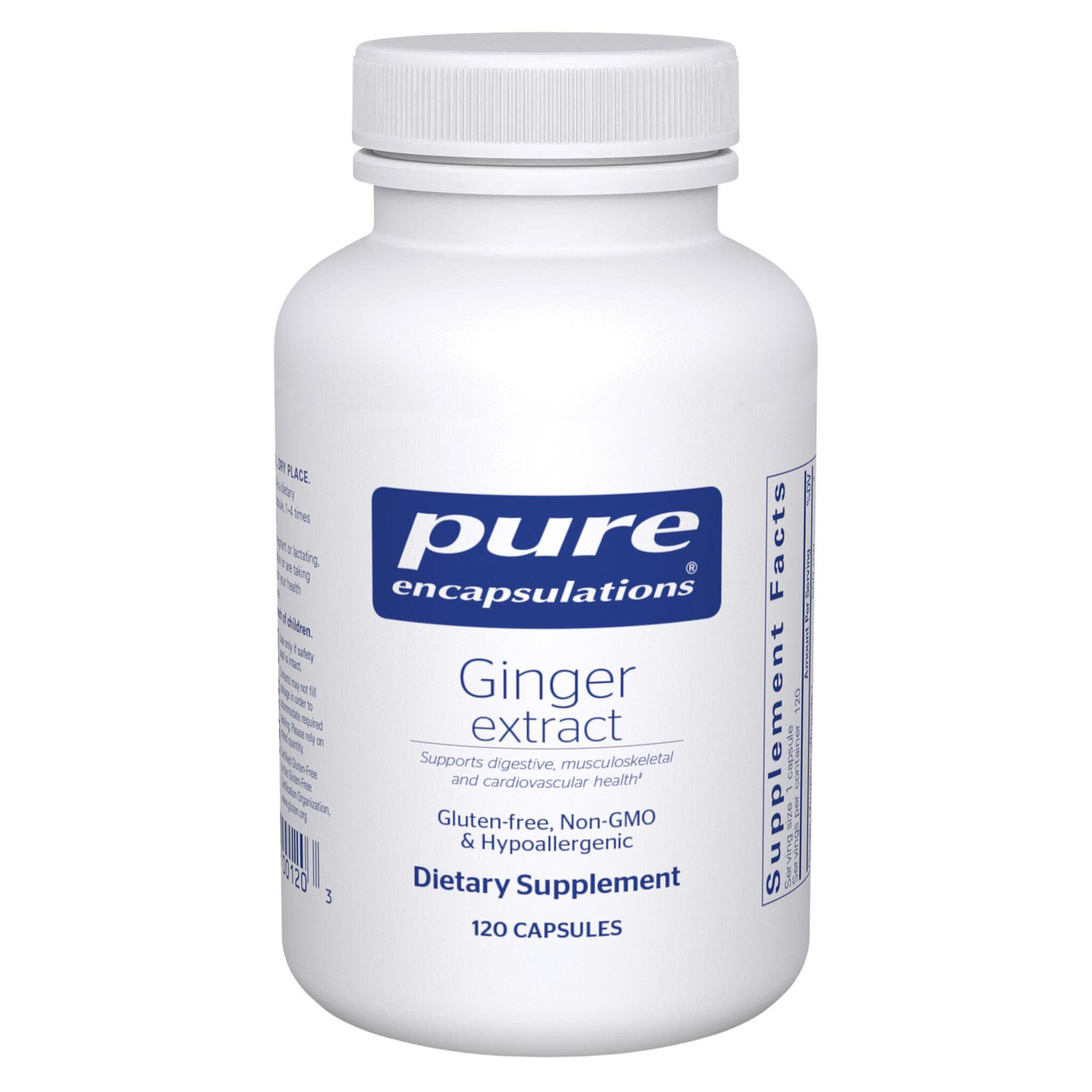 Pure Encapsulations Ginger Extract - 120 Capsules