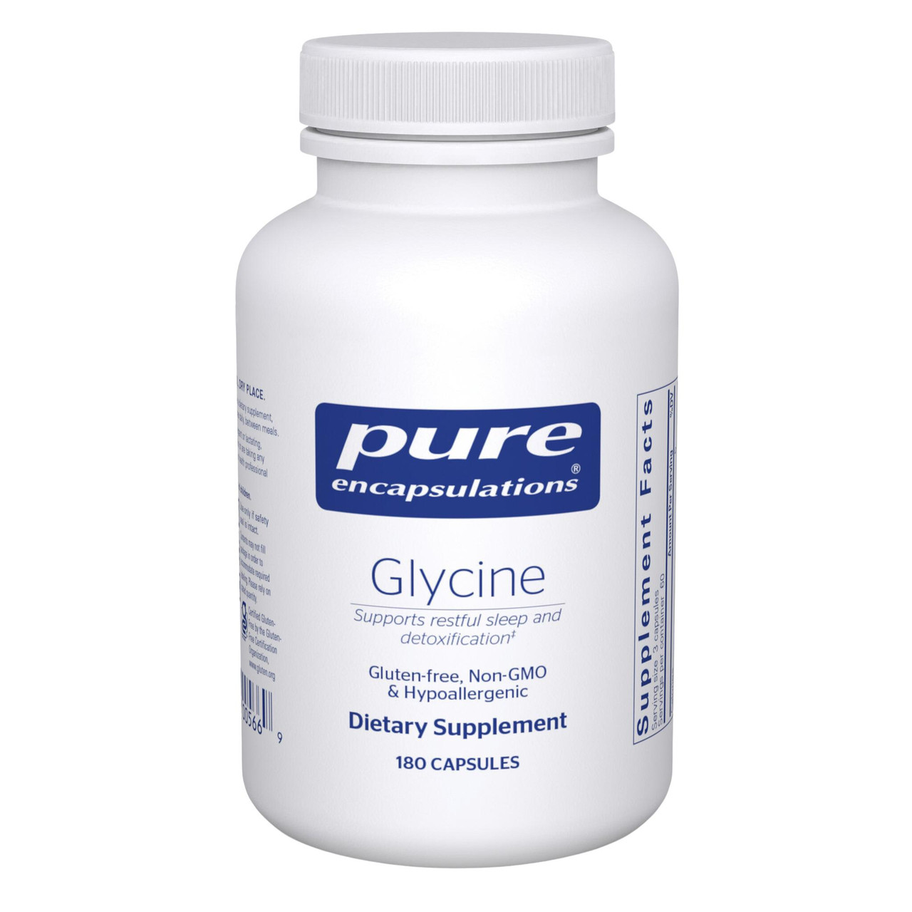 Pure Encapsulations Glycine - 180 Capsules 33$