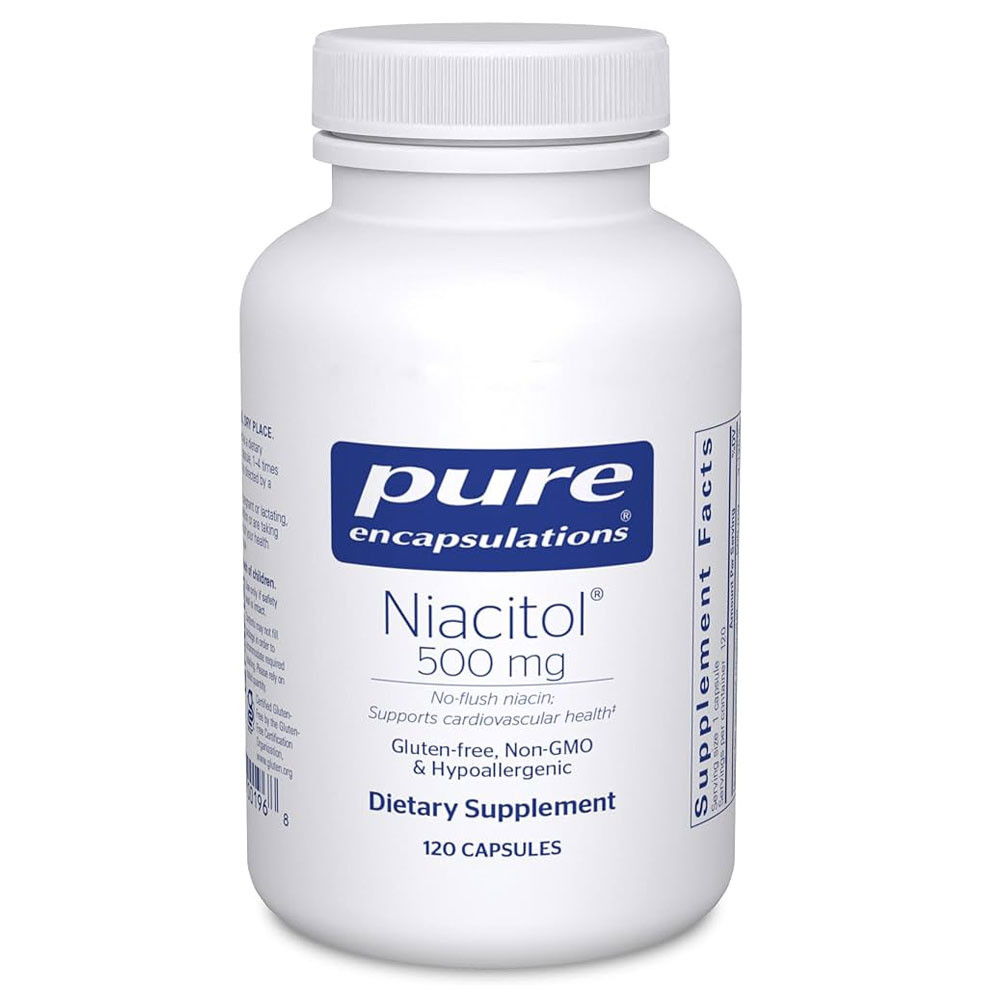 Pure Encapsulations Niacitol 500mg - 120 Capsules 55$