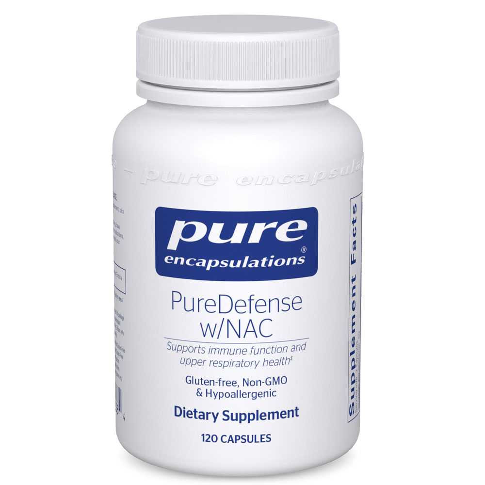 Pure Encapsulations PureDefense with NAC - 120 Capsules