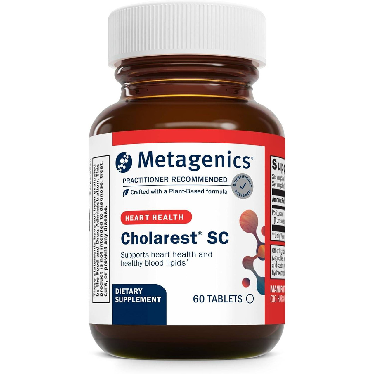 Metagenics Cholarest SC - 60 Tablets 38$