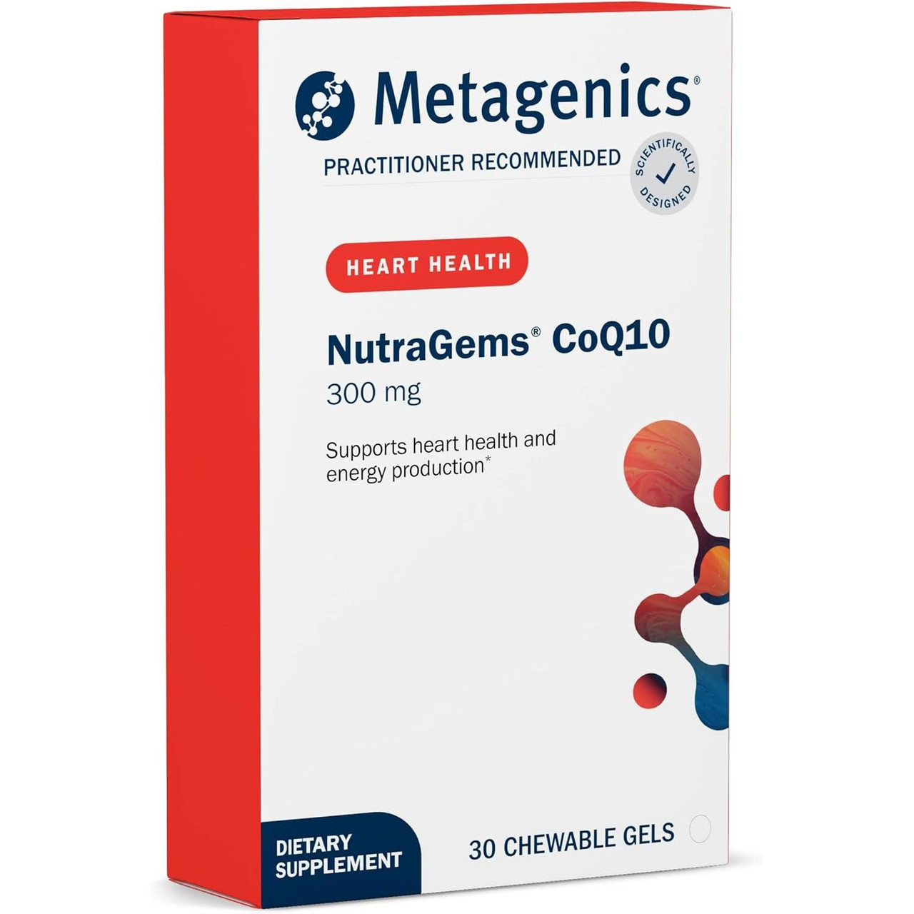 Metagenics NutraGems CoQ10 300 - 30 Chewables 86$