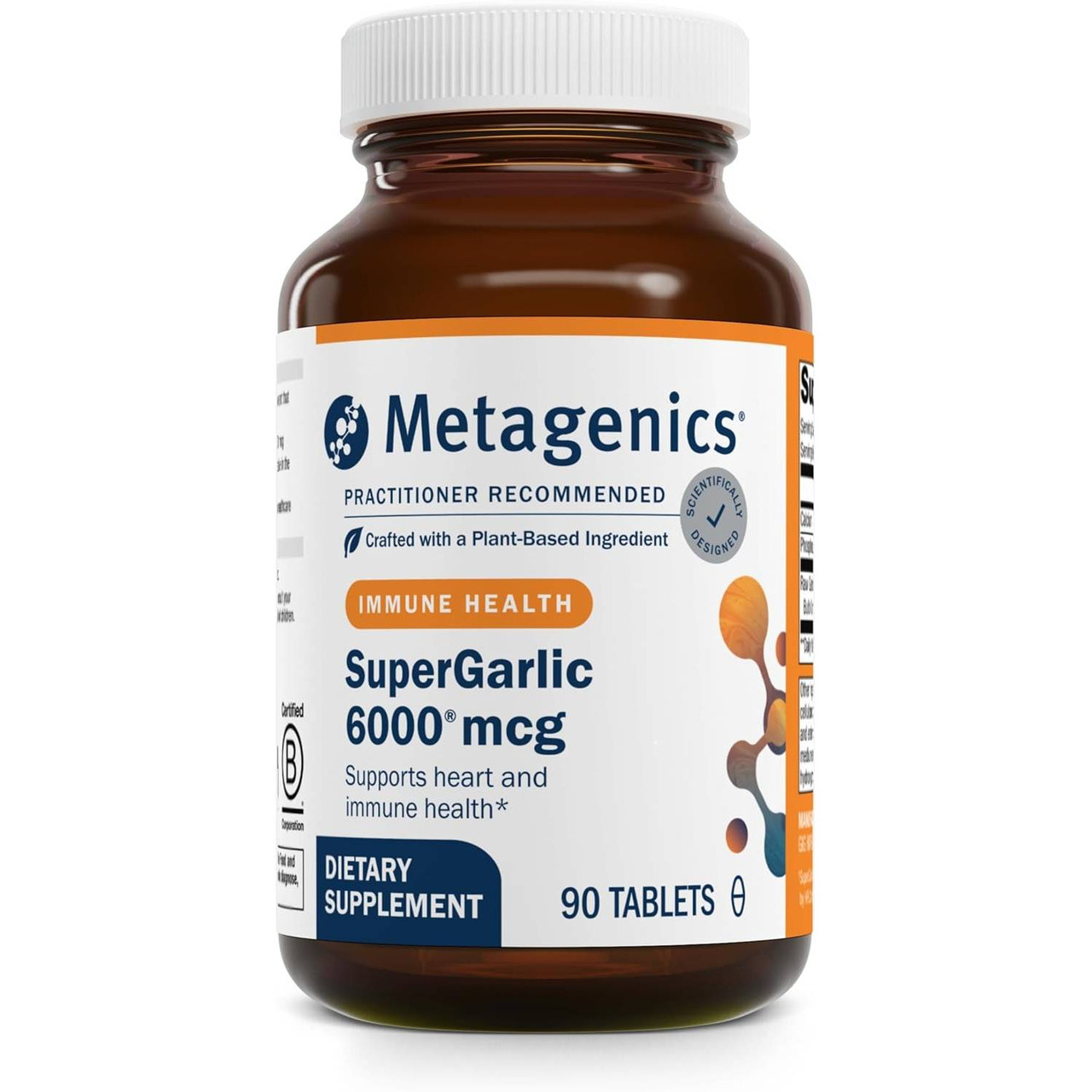 Metagenics SuperGarlic 6000 - 90 Tablets 45$