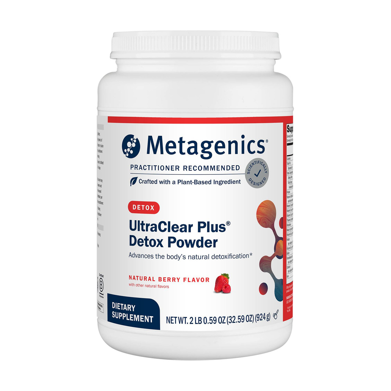 Metagenics UltraClear Plus Berry Flavor - 924 Grams 107$