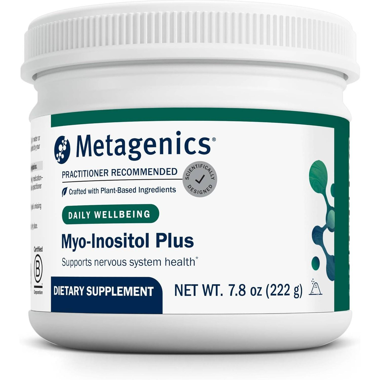 Metagenics Myo-Inositol Plus Powder - 222 Grams