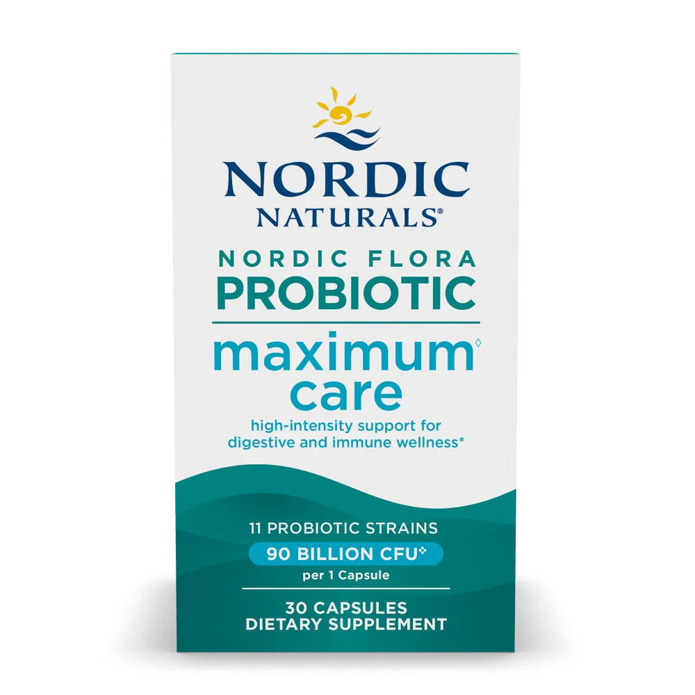 Nordic Naturals Nordic Flora Probiotic Maximum Care - 30 Capsules