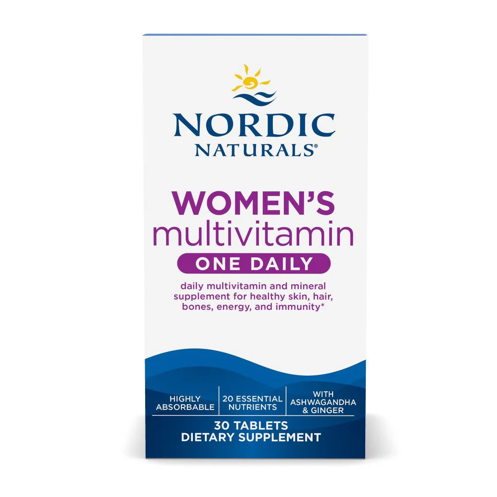 Nordic Naturals Women's One Daily Multivitamin - 30 Tablets
