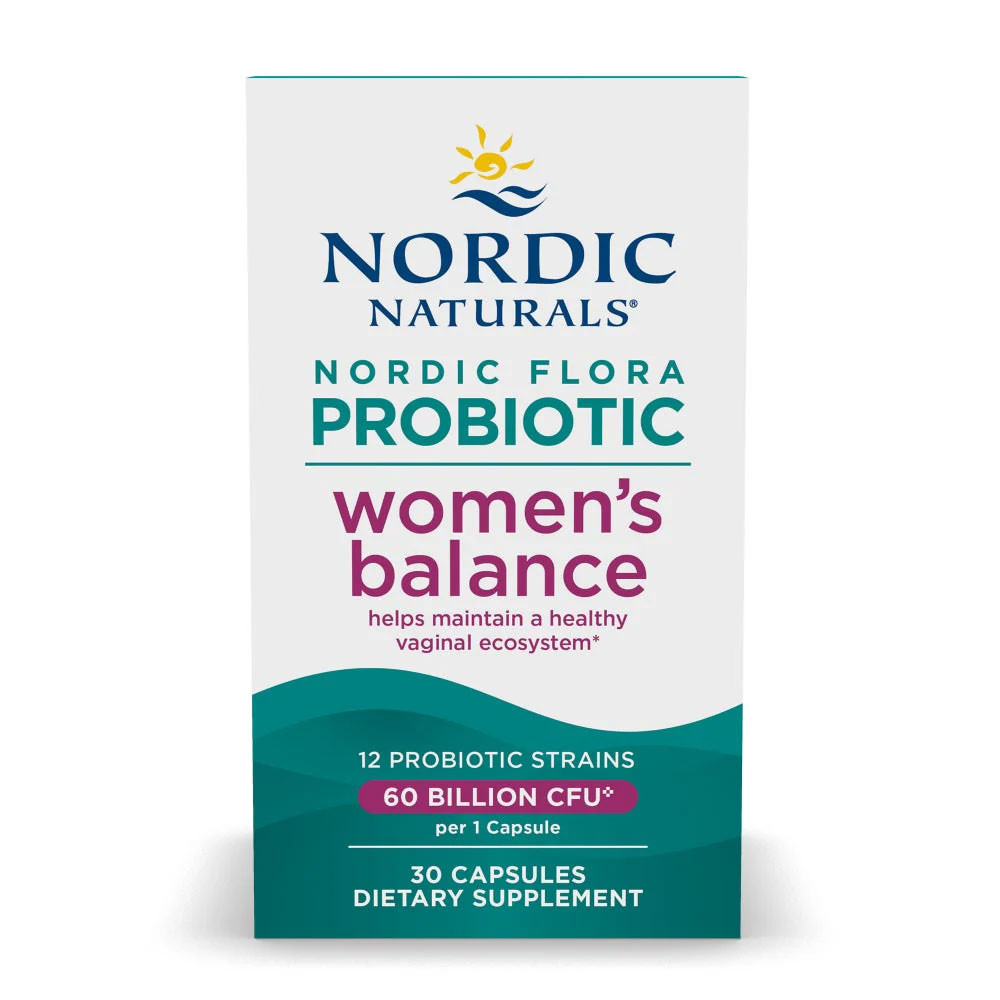 Nordic Naturals Nordic Flora Probiotic Womens Balance - 30 Capsules 52$