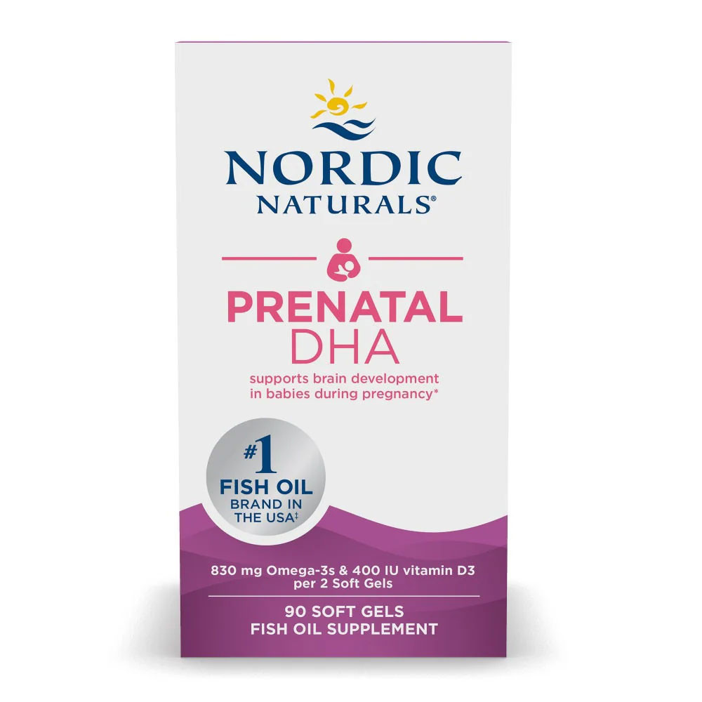 Nordic Naturals Prenatal DHA - 90 Softgels 31$