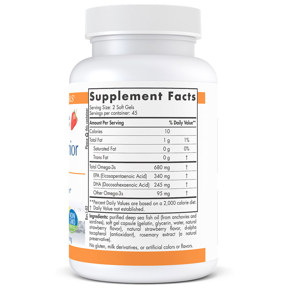 Nordic Naturals ProOmega Junior - 90 Softgels