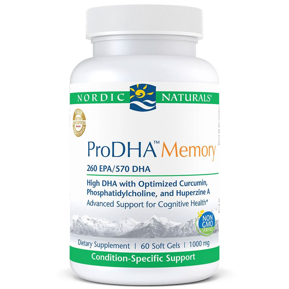 Nordic Naturals ProDHA Memory - 60 Softgels