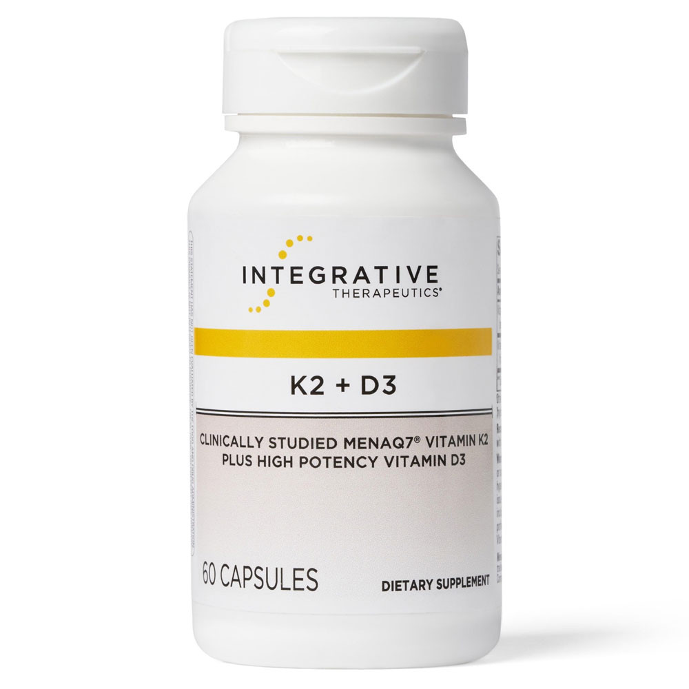 Integrative Therapeutics K2 and D3 - 60 Capsules