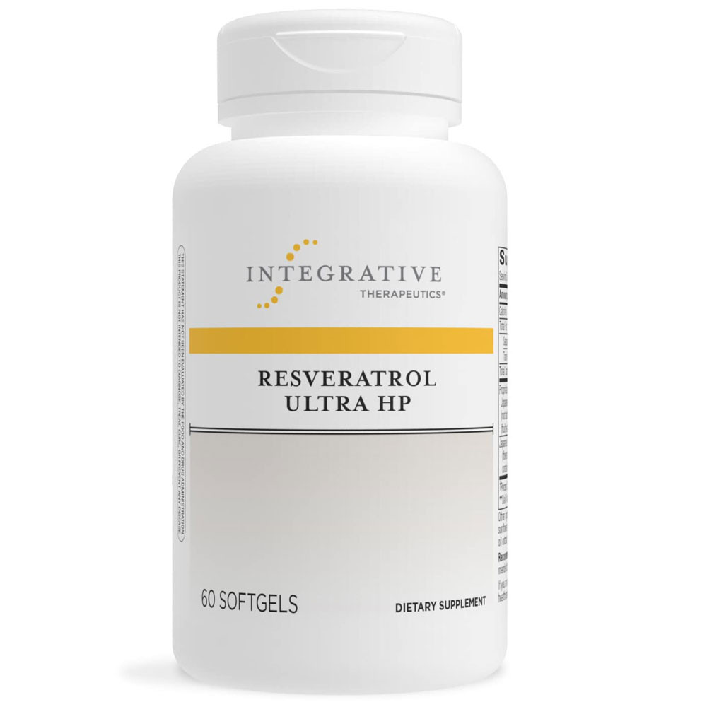 Integrative Therapeutics Resveratrol Ultra (High Potency) - 60 Softgels