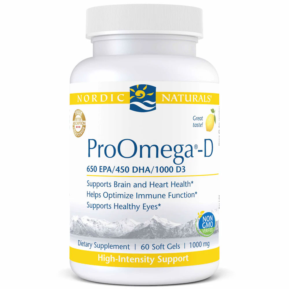 Nordic Naturals ProOmega-D - 60 Softgels