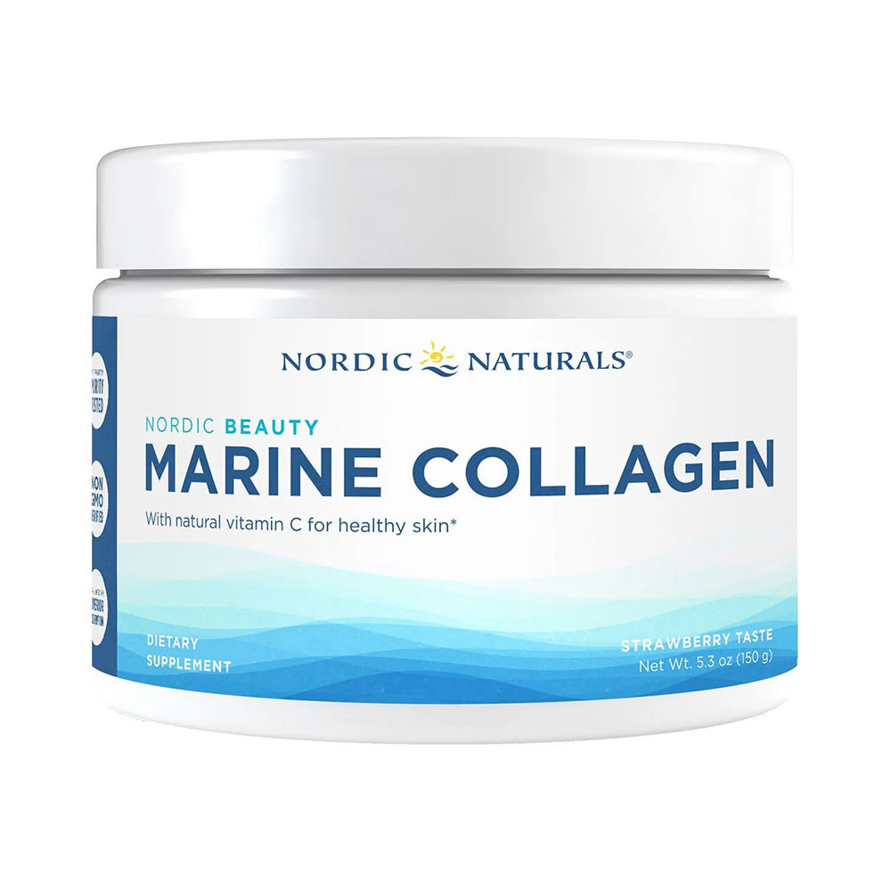 Nordic Naturals Nordic Beauty Marine Collagen Strawberry Flavor - 150 Grams 40$