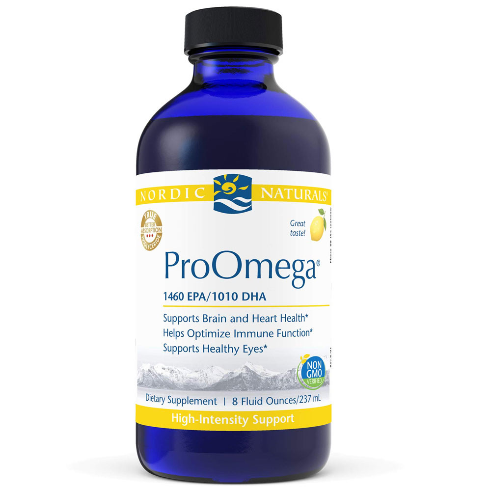 Nordic Naturals ProOmega Lemon Liquid - 8 Ounces
