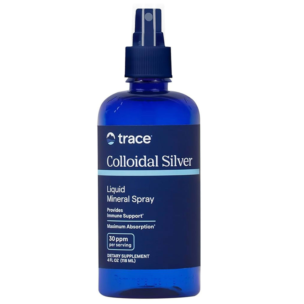 Trace Minerals Colloidal Silver Spray 30PPM - 118 mL 29$