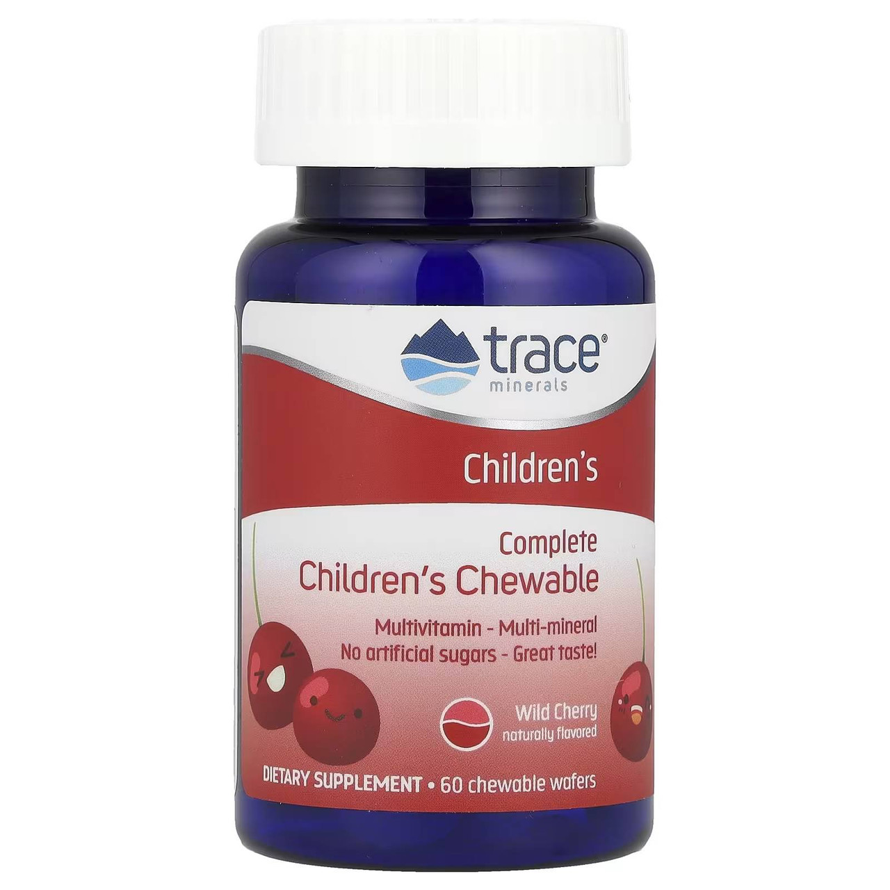 Trace Minerals Complete Childrens Chewable - 60 Chewable Wafers