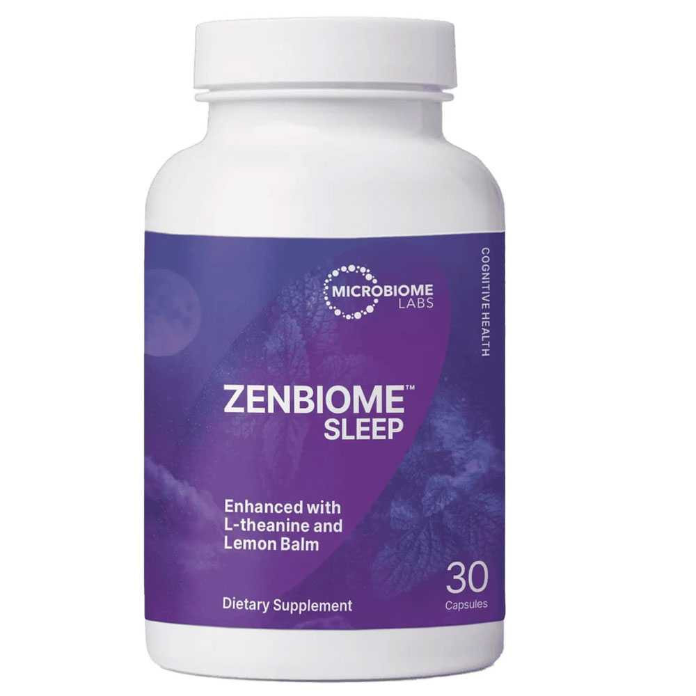Microbiome Labs Zenbiome Sleep - 30 Capsules 64$