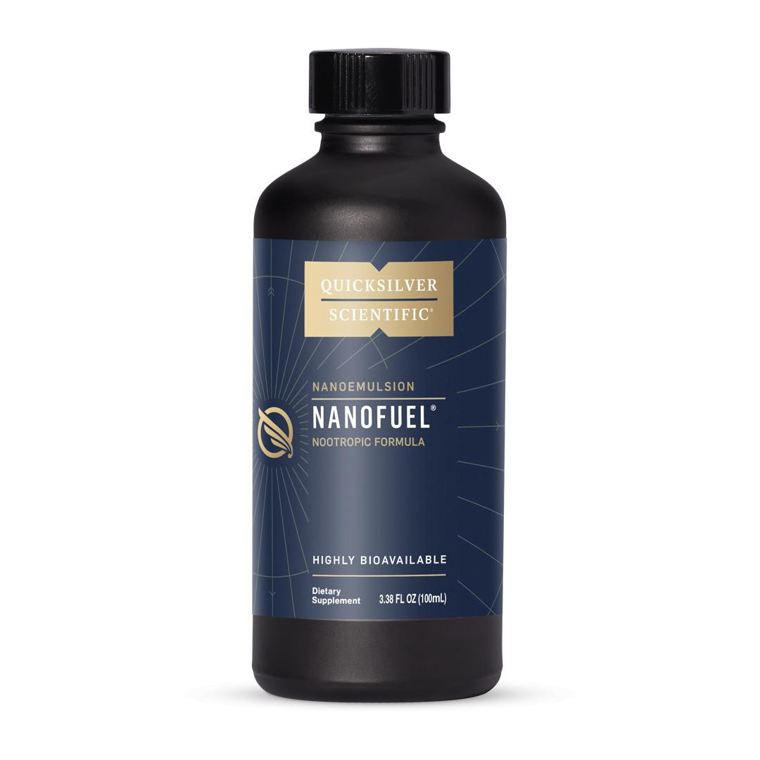 Quicksilver Scientific NanoFuel Nootropic Formula - 100 Milliliters 69$