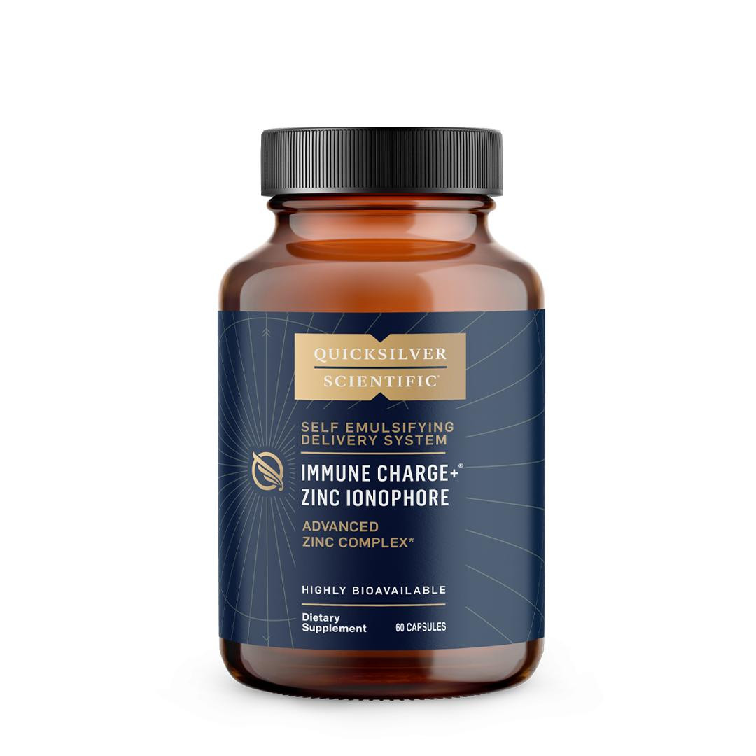 Quicksilver Scientific Immune Charge Zinc Ionophore - 60 capsules 74$