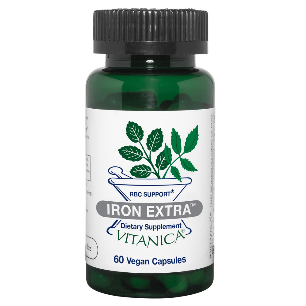 Vitanica Iron Extra - 60 Capsules 23$