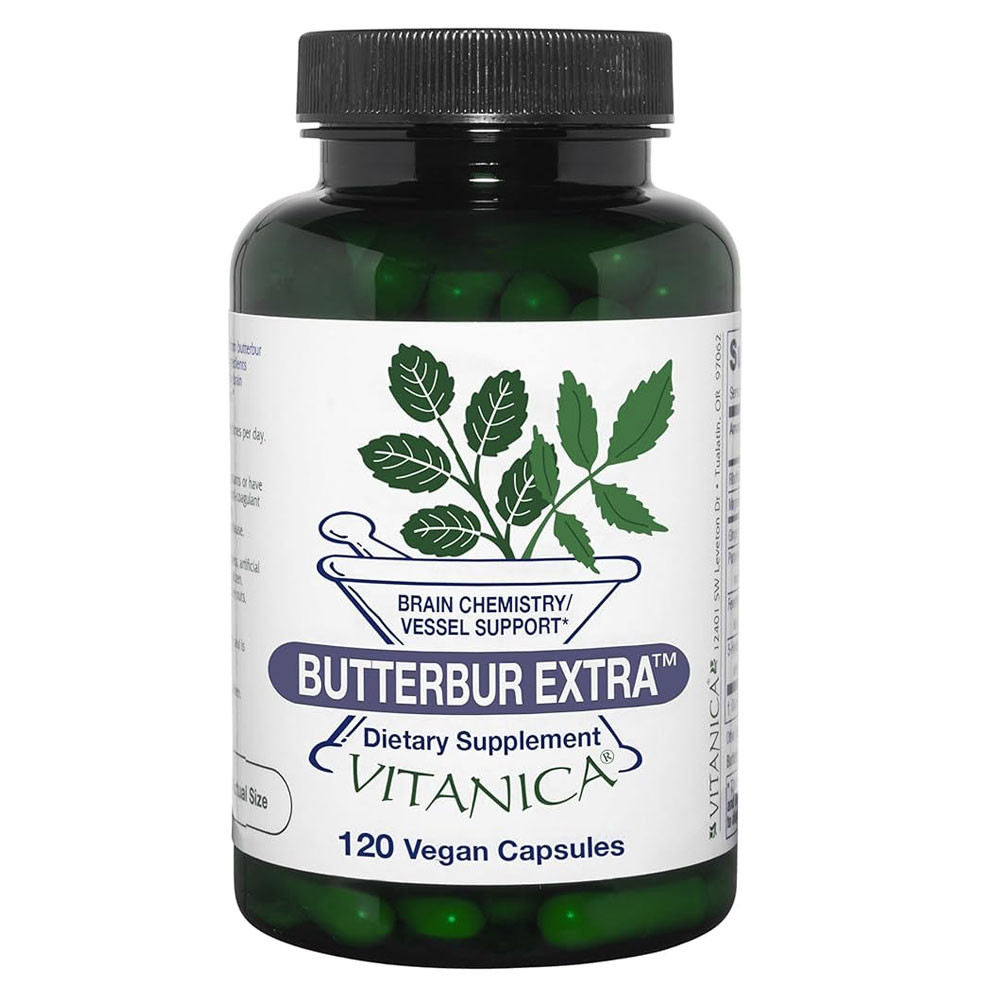 Vitanica Butterbur Extra - 120 Capsules 53$